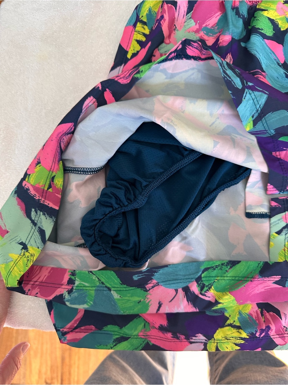 Women’s tek gear running shorts - Picture 3 of 4